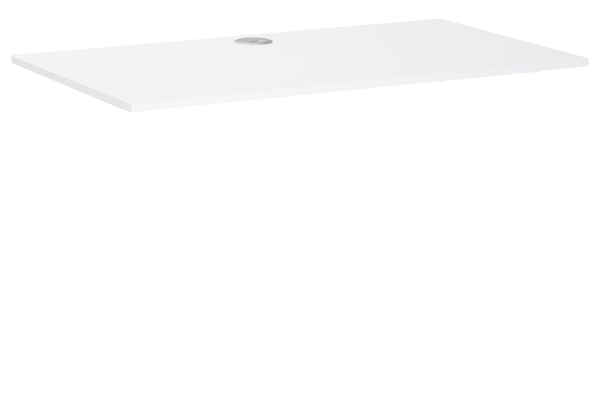 Yulukia 100007D PVC-beschichtete Holztischplatte, passend zum Yulukia-Tischgestell 100003